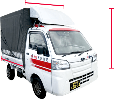 天野急配の車両紹介