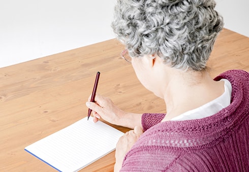 家族や親族に頼ることなく、自分自身で整理ができる！